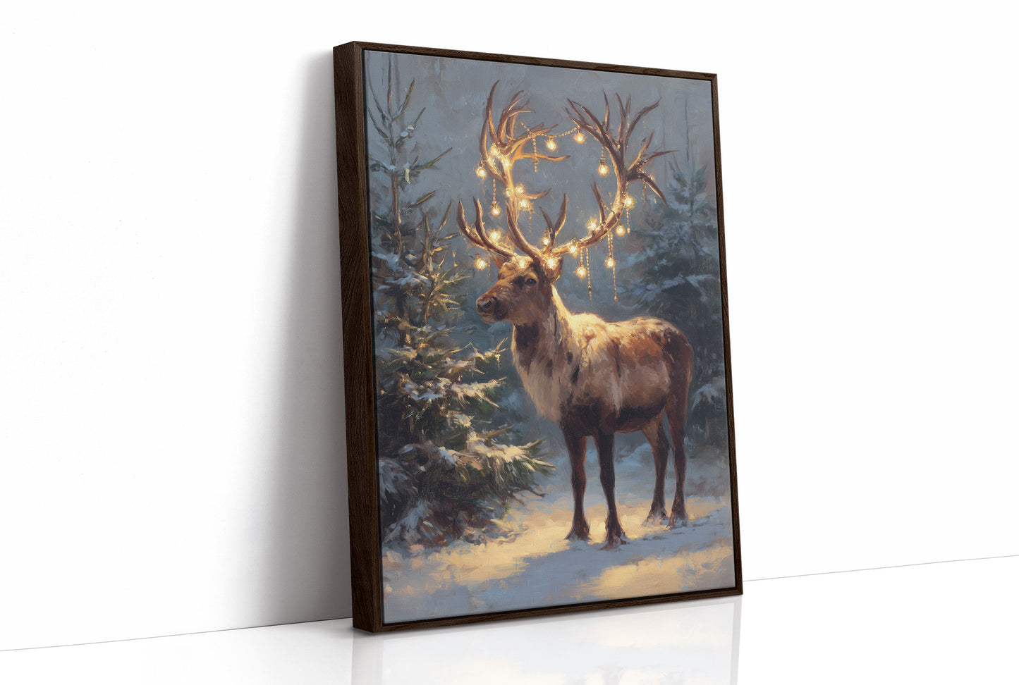 Starlit Antlers Pierce December Night