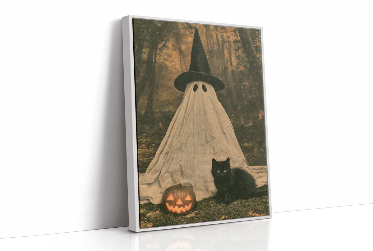 Ghost in a Witch Hat, Cat Included