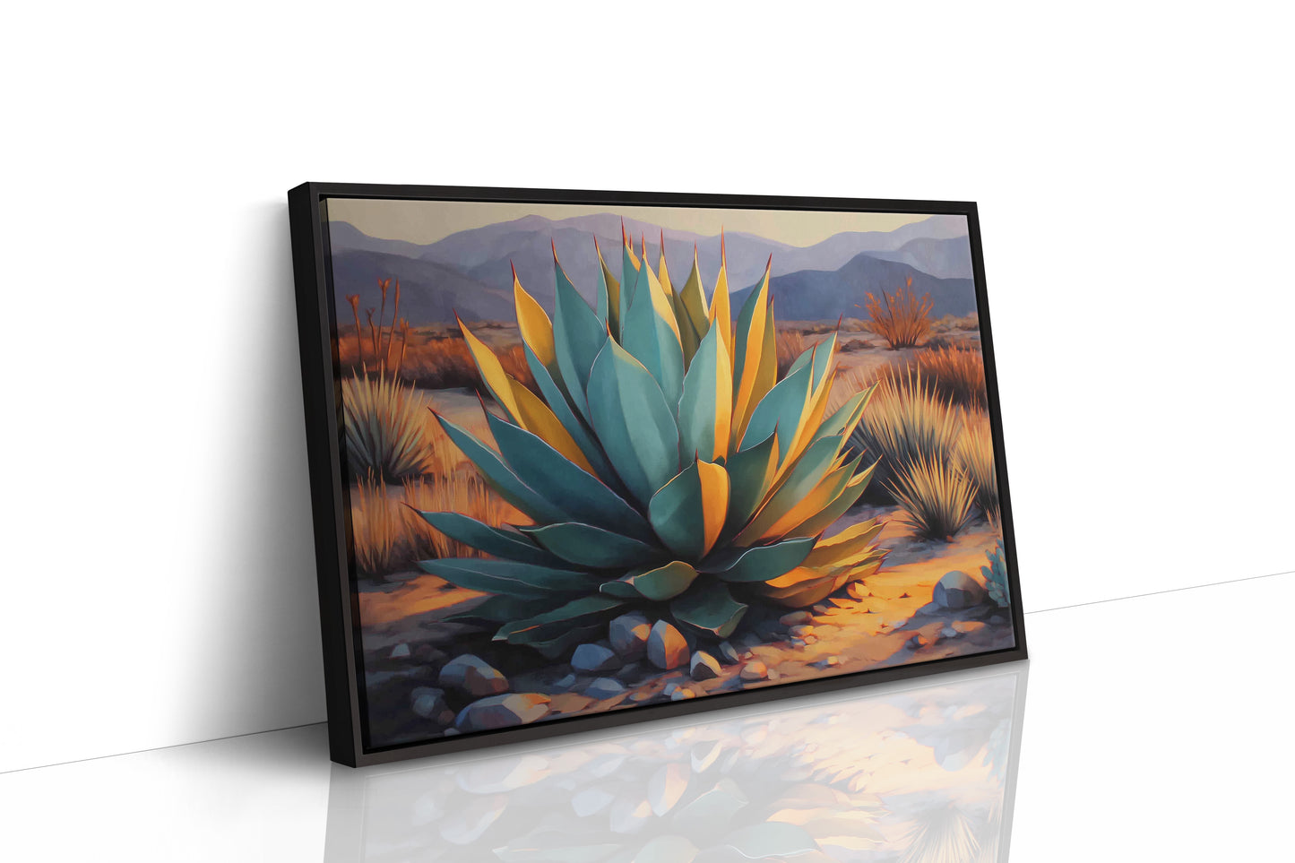 Agave Dances With Desert Light