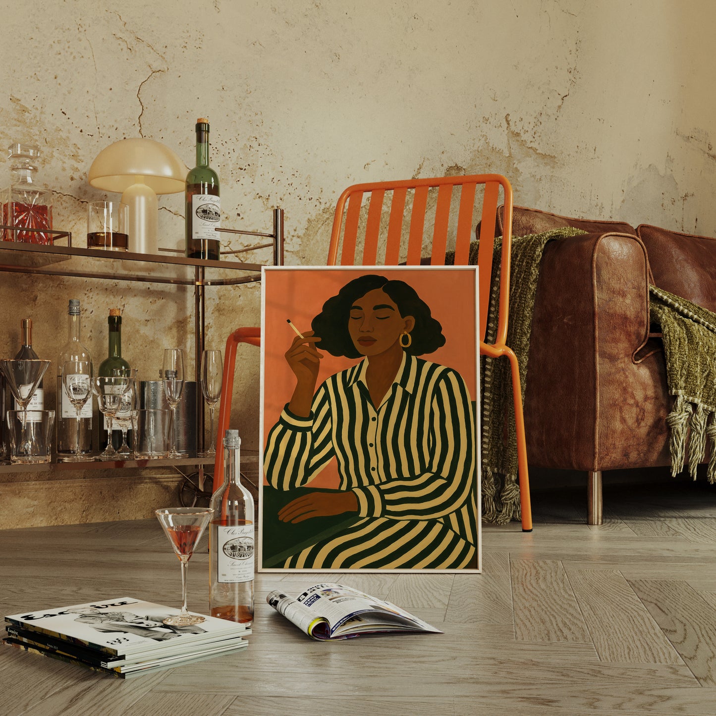 Striped Silence and Golden Hoop