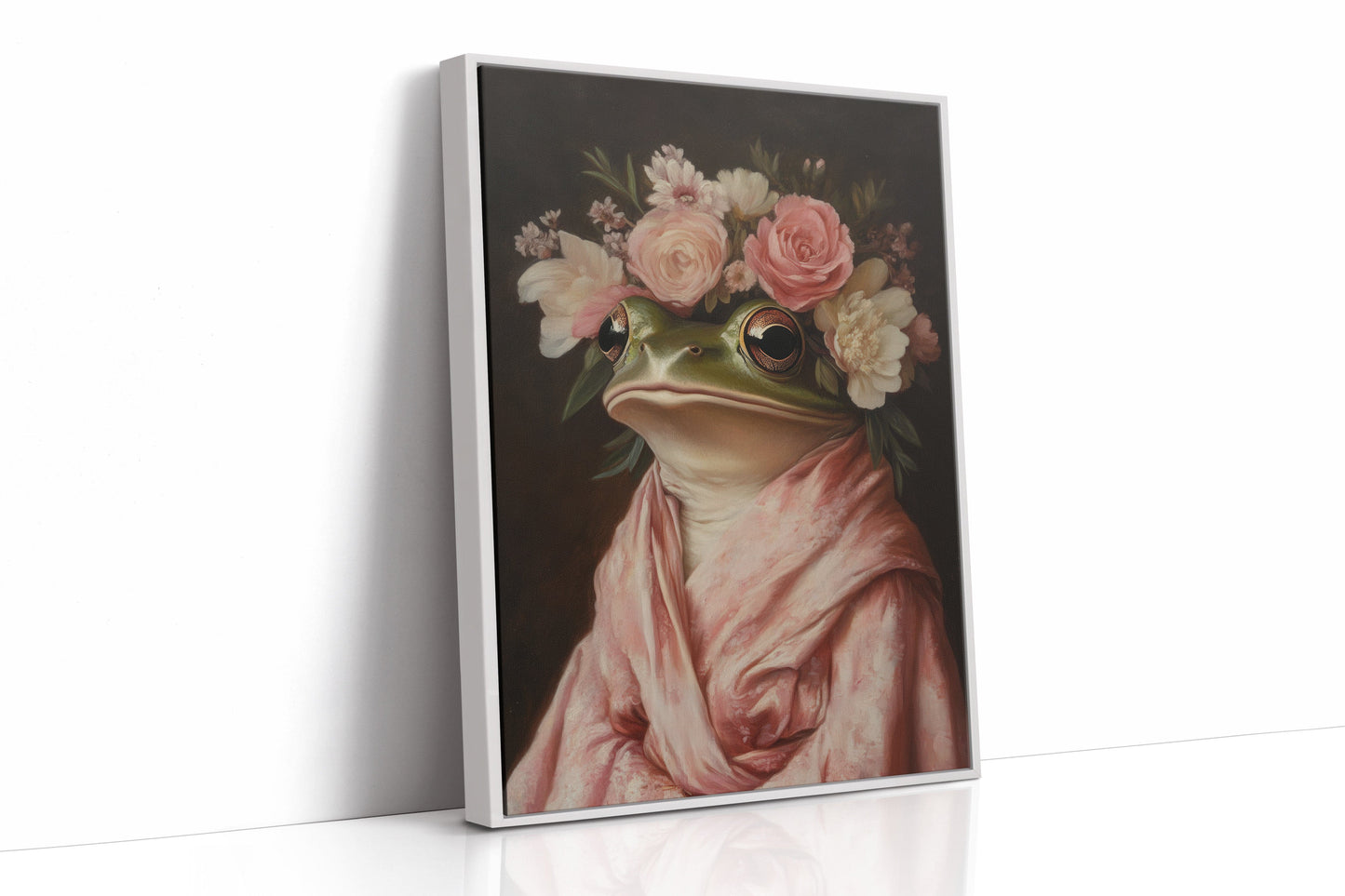 Frog Royalty in Bloom