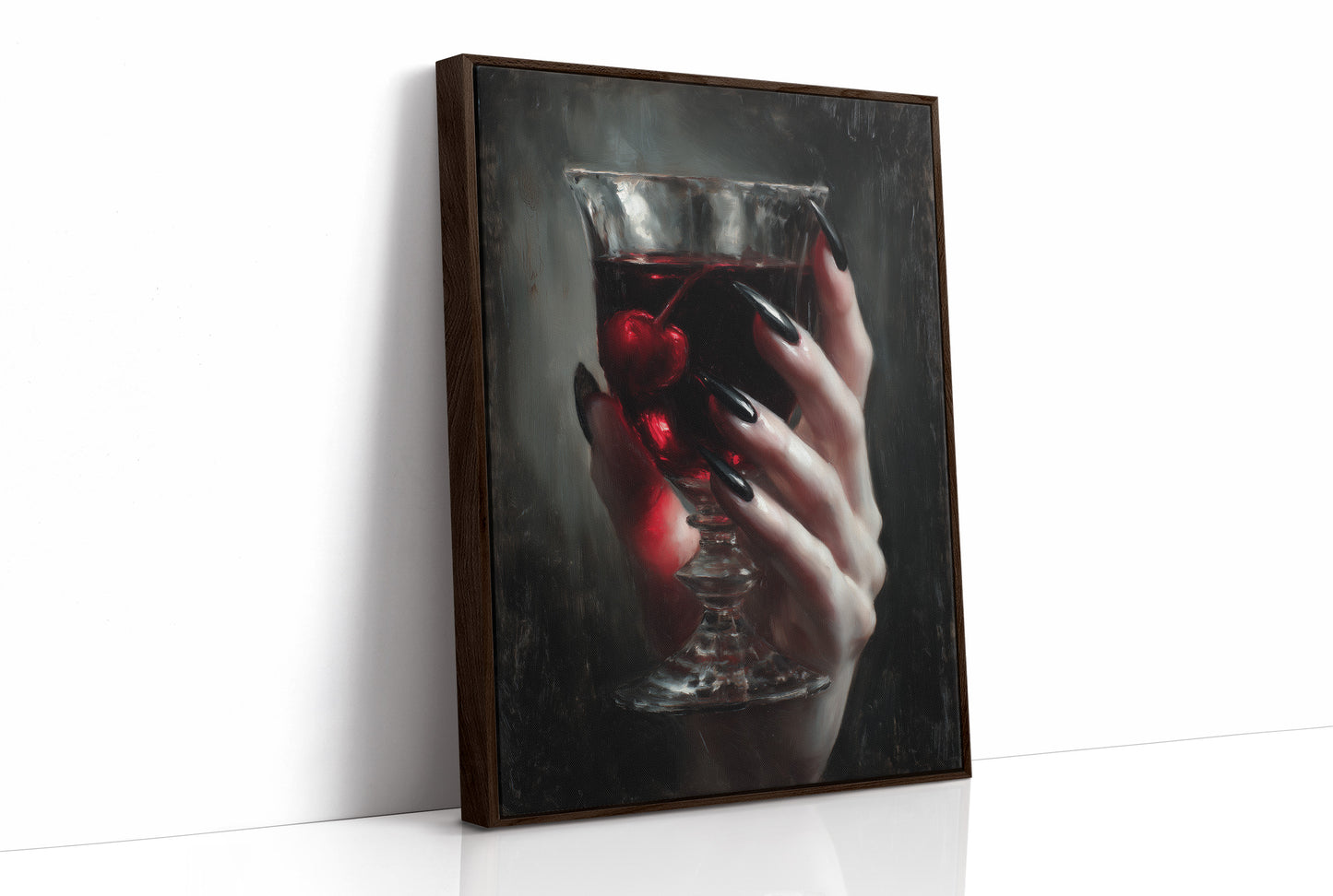 Crimson Secrets In Crystal Glass