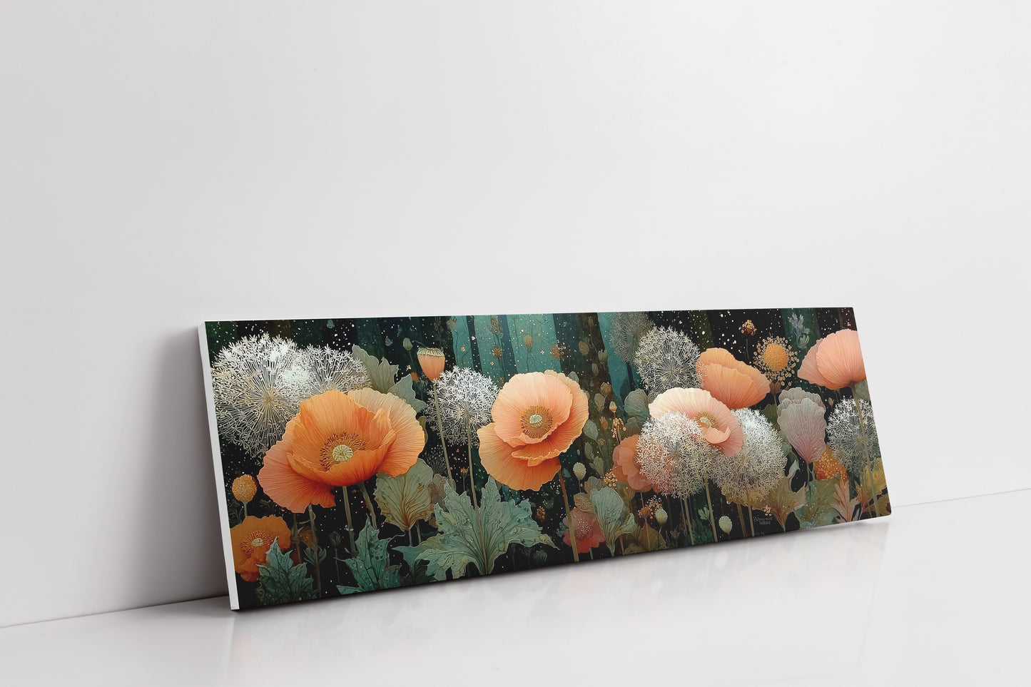 Moonlit Poppies And Dandelion Dreams