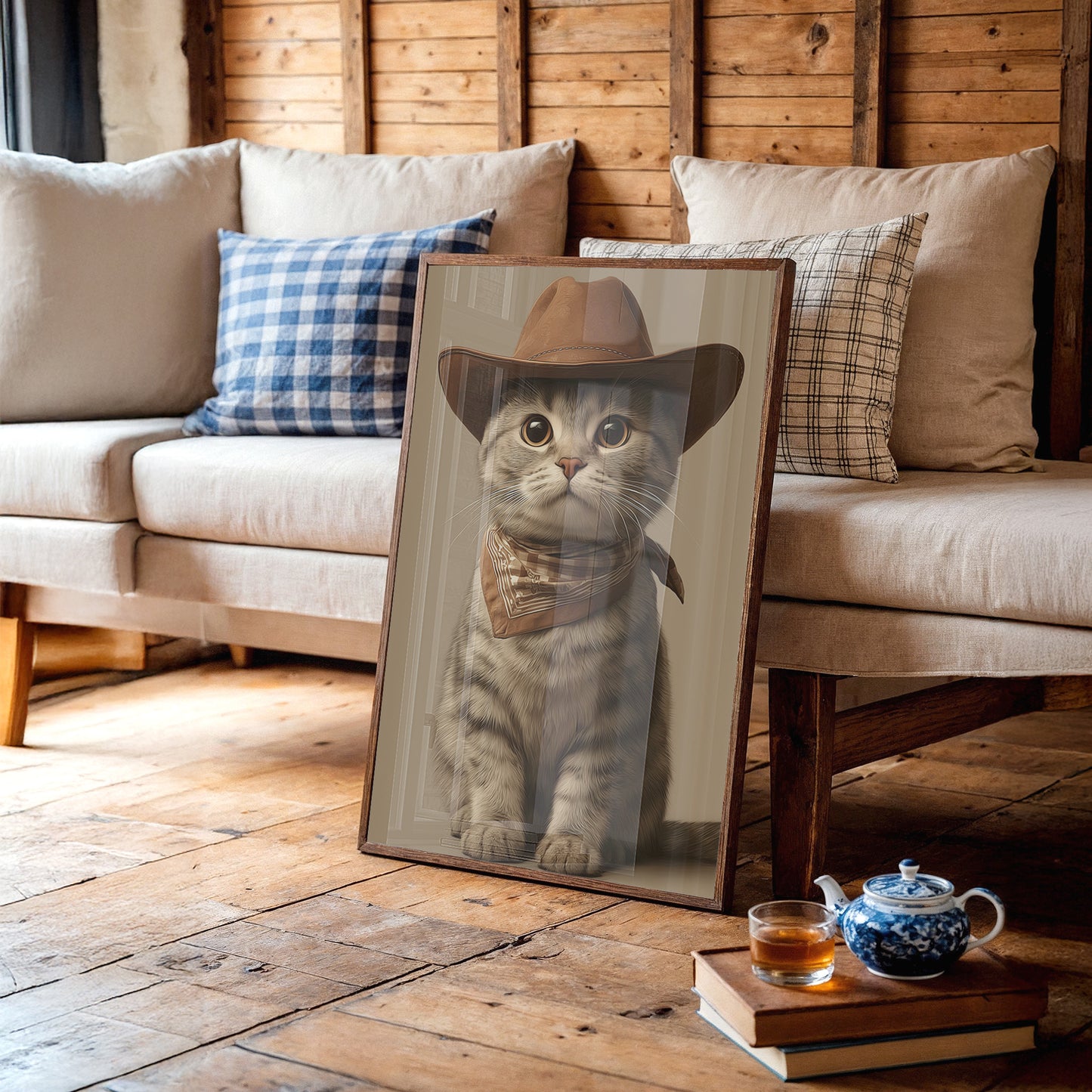 A Feline Cowboy's Daydream