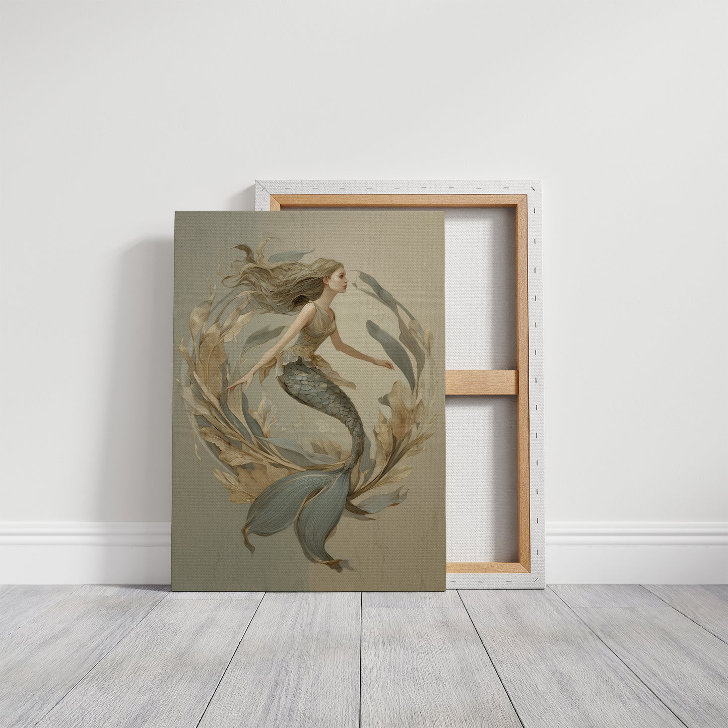 Seafoam Tales Among Kelp Forest