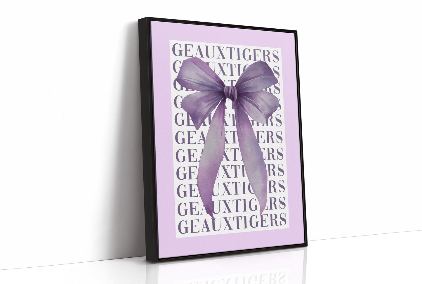 Purple Pride: LSU Spirit Wrapped in Elegance