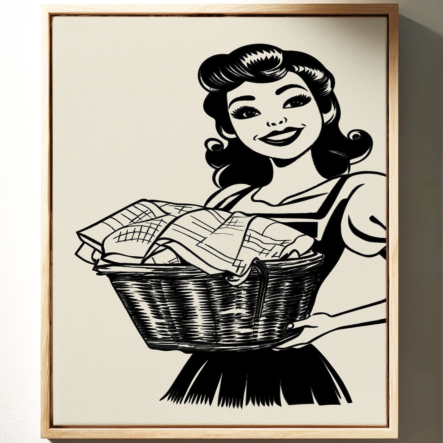 Laundry Day Winks At Yesterday