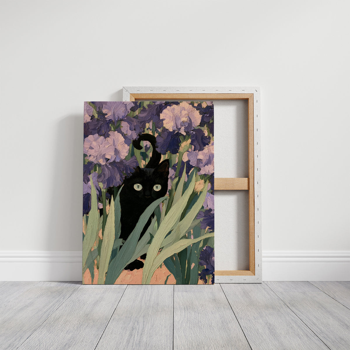 Hide and Seek Among the Irises