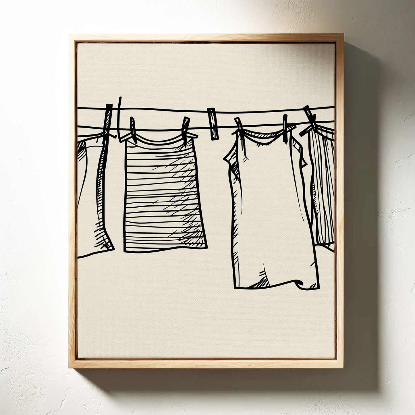 Linens Dance In Morning Light