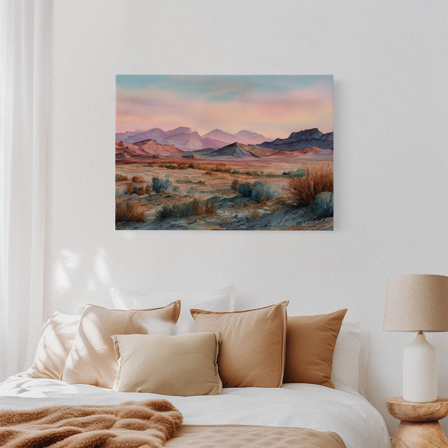 Dawn Paints The Desert's Wild Heart