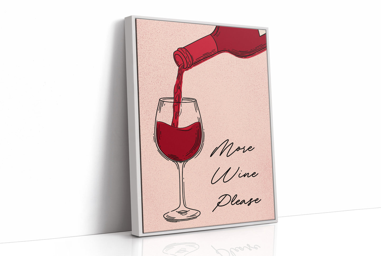 Crimson Pour: An Evening's Indulgence