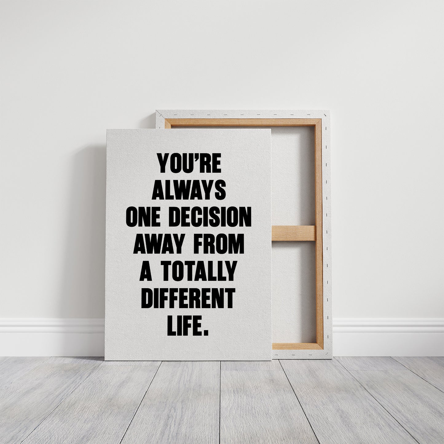 Home Sweet Home Bold Typography Print
