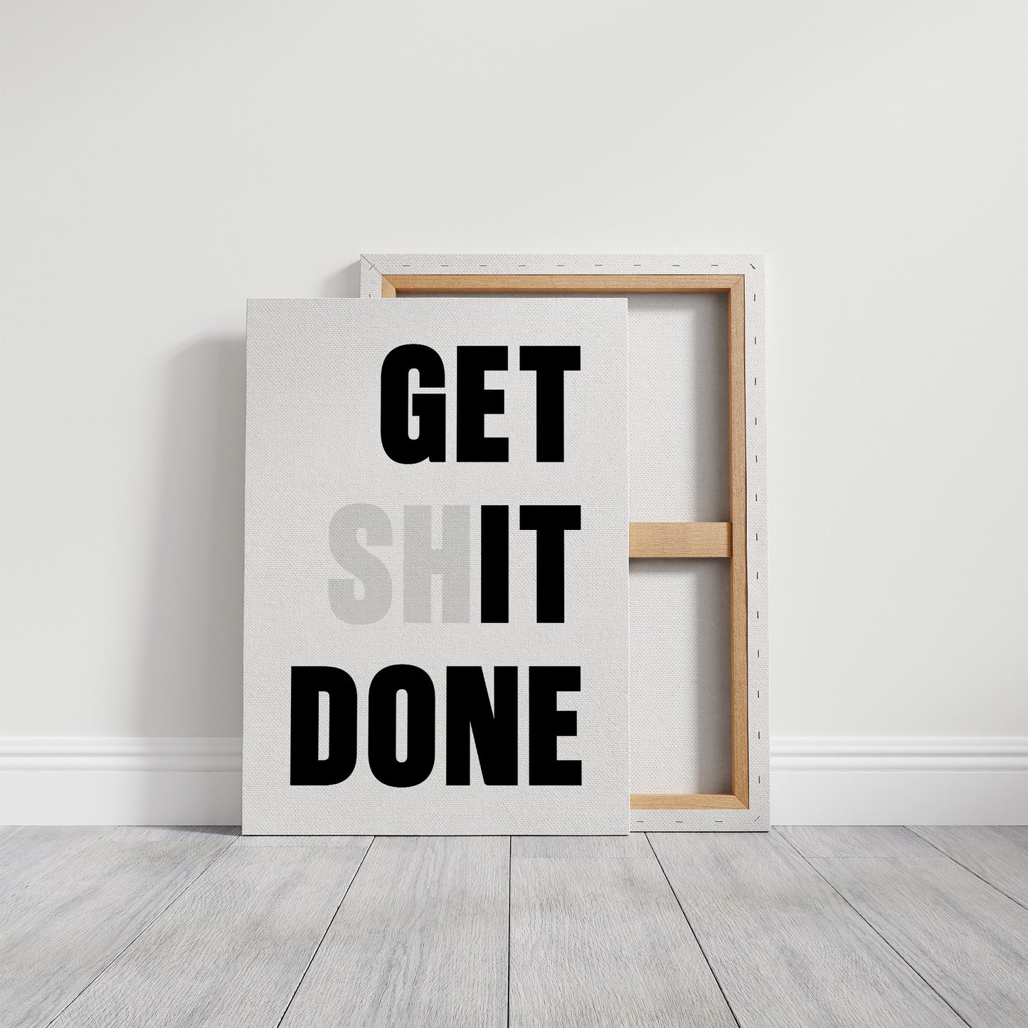 One Percent Better Minimalist Motivation Print