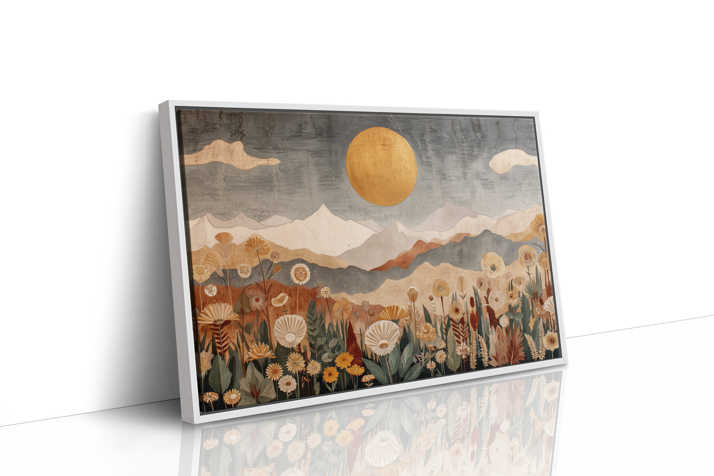 Golden Sun Over Quiet Peaks