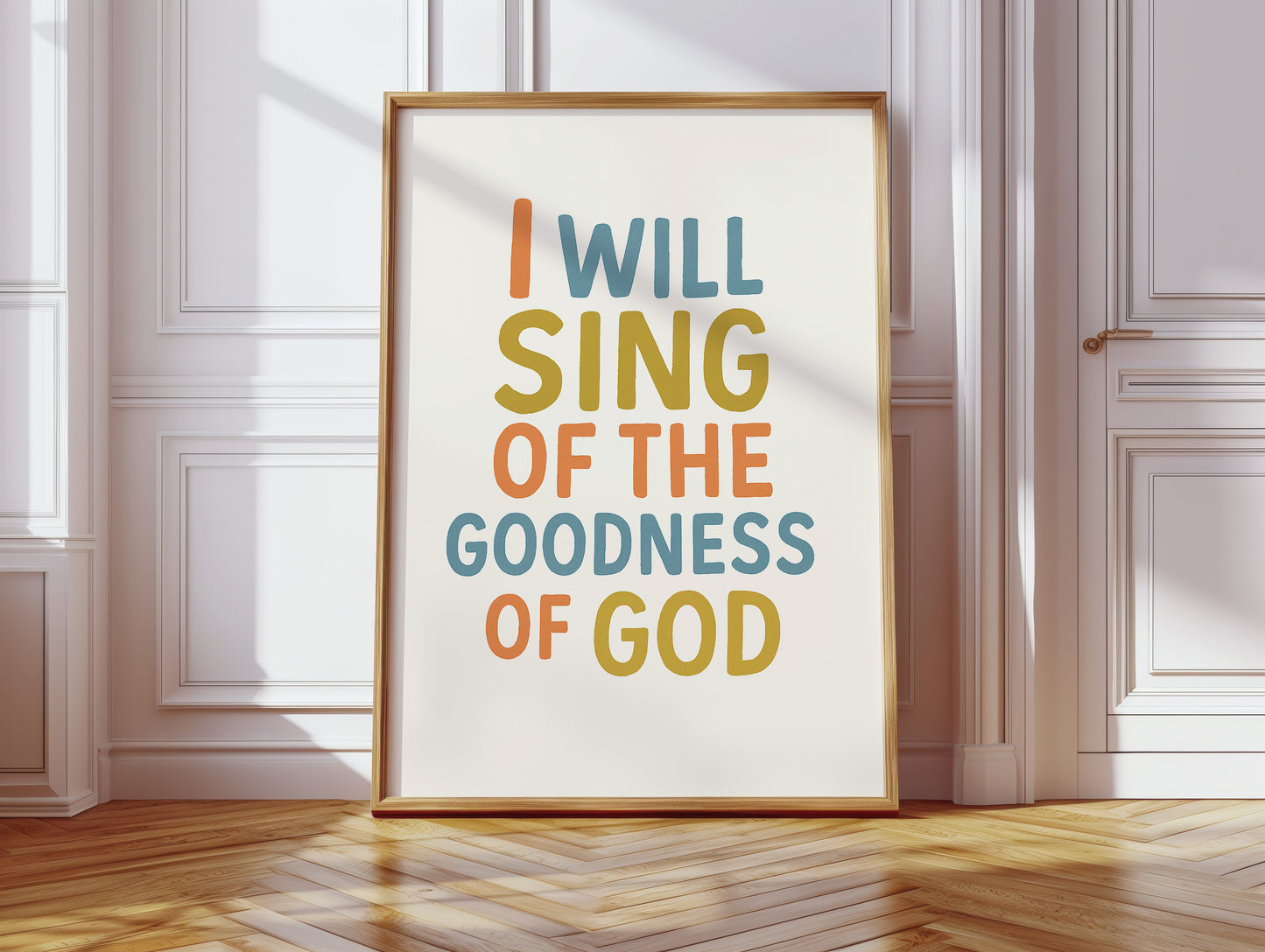 Sing of the Goodness of God Print