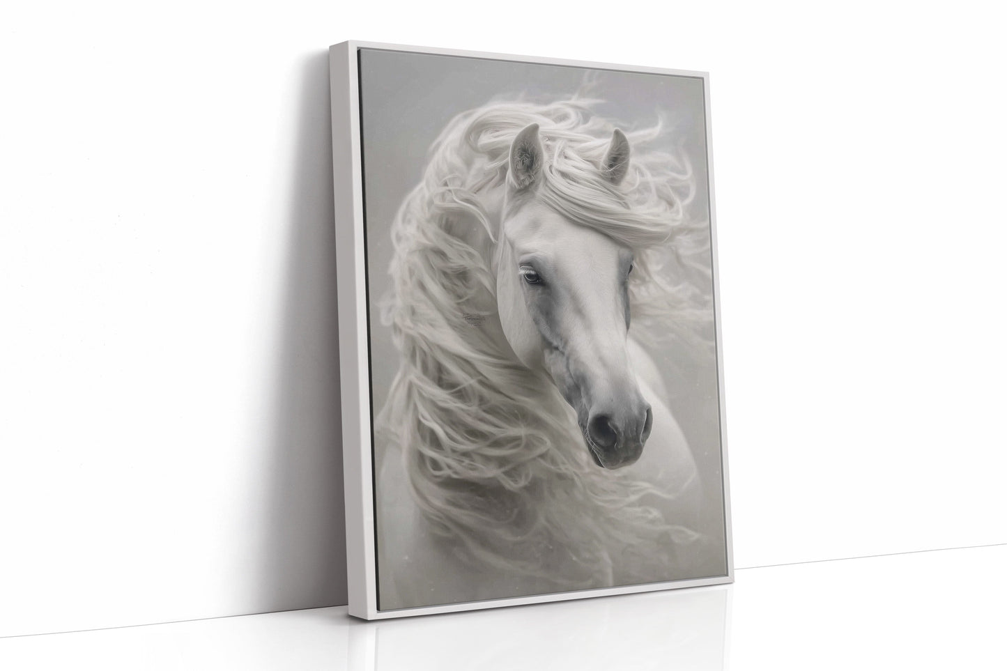 Wind Dances Through Frost Manes