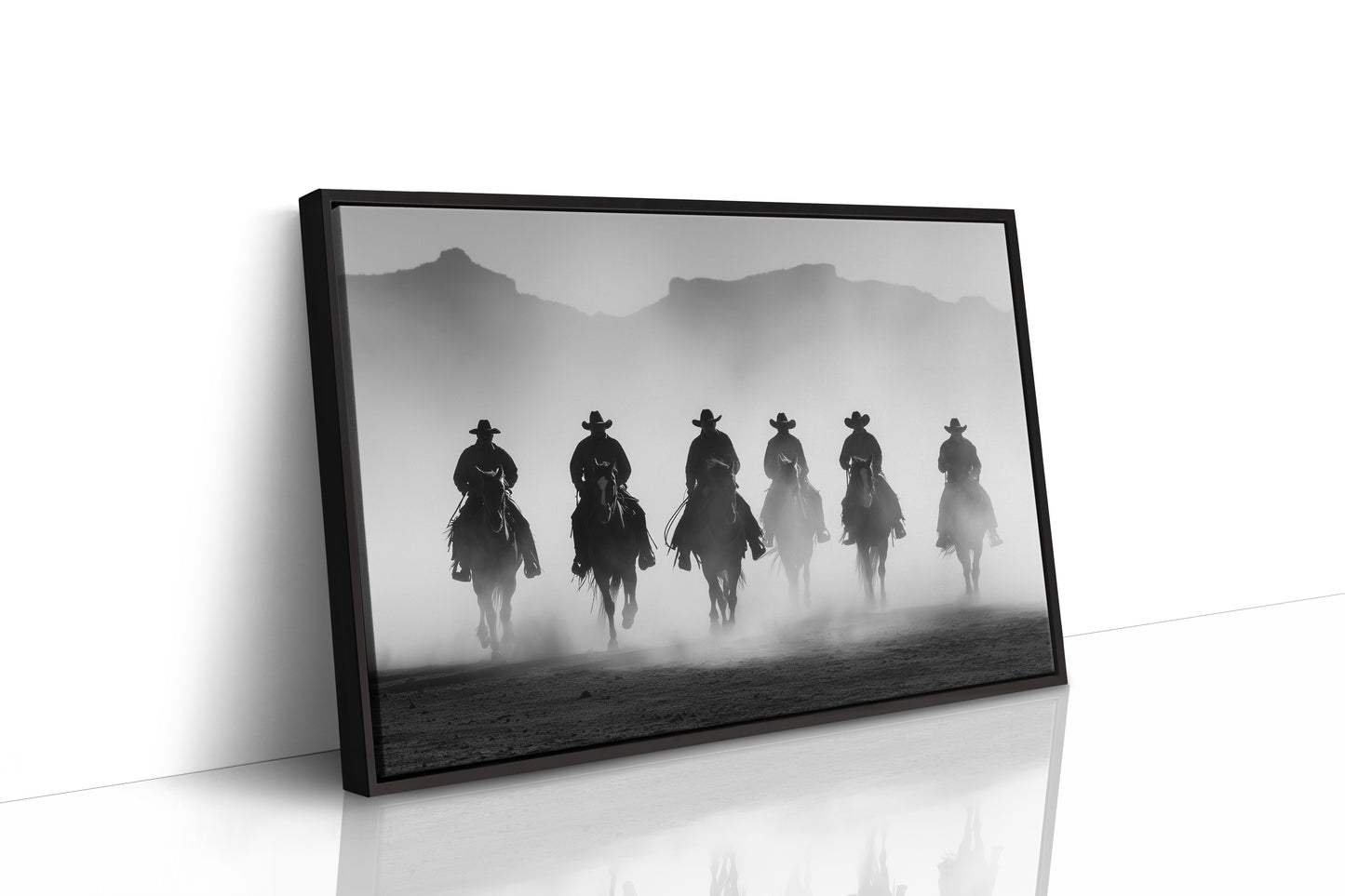 Dawn Riders Chase Mountain Mist