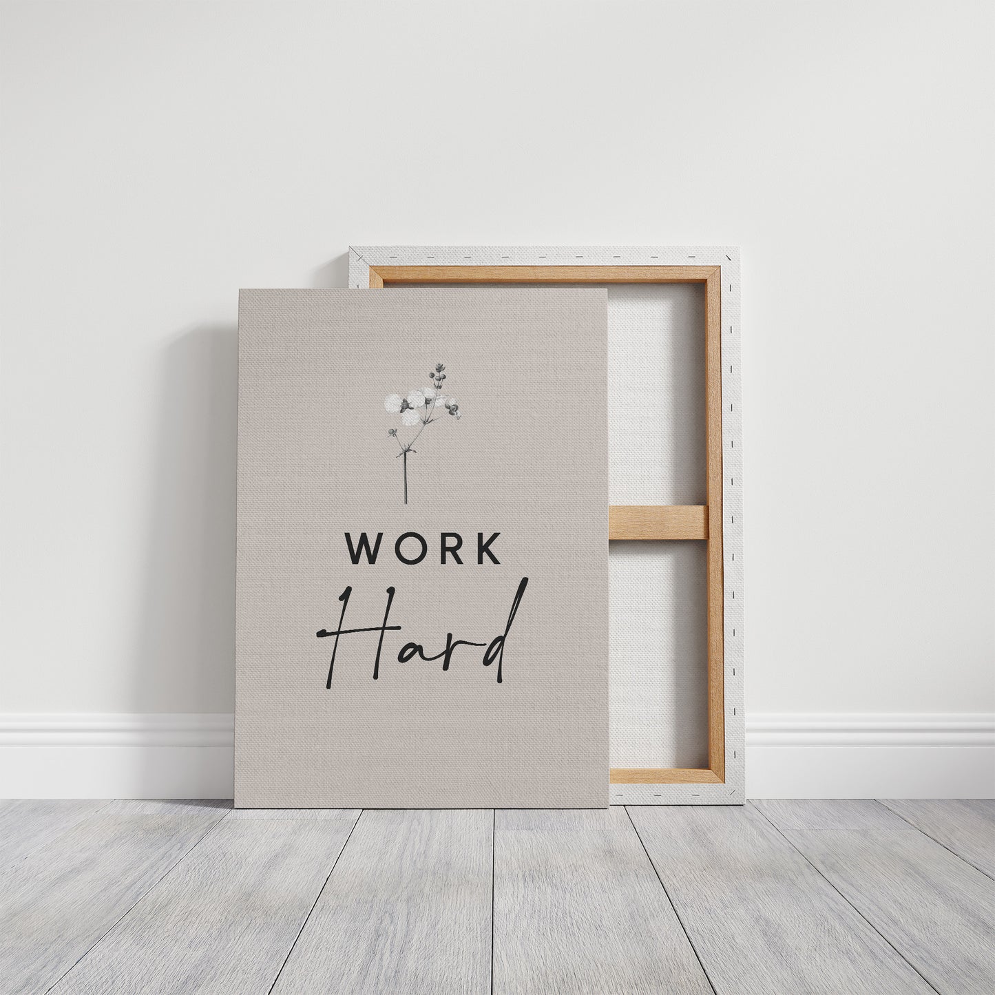 Work Hard Minimal Bloom