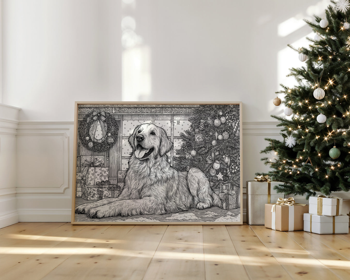 Winter's Faithful Friend Keeps Watch