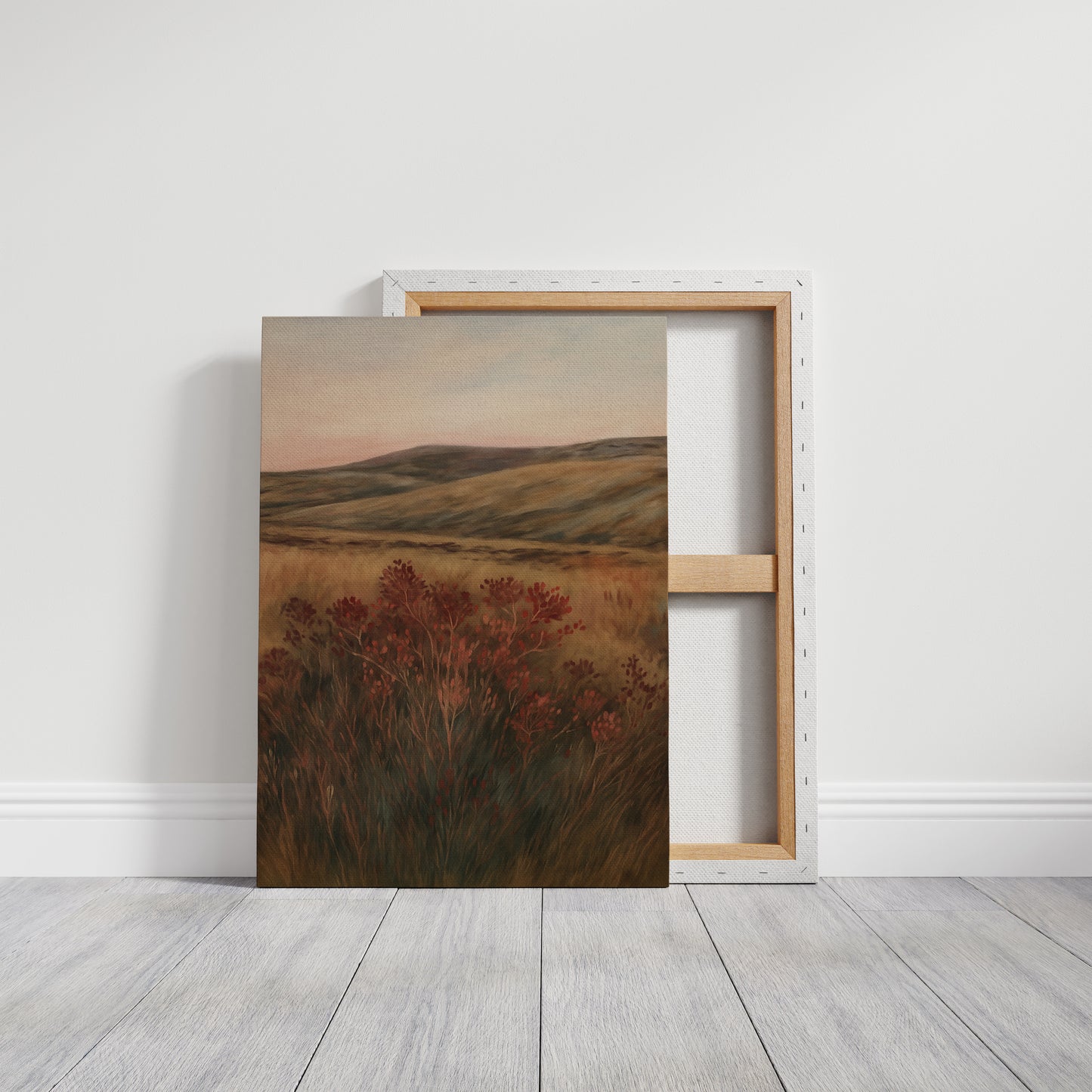 Crimson Sage at Golden Hour