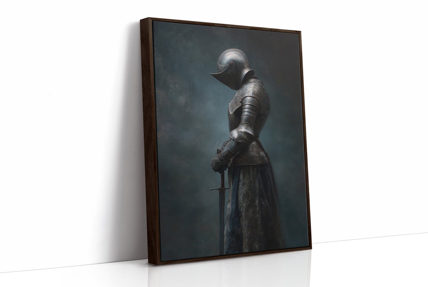 Silent Knight In Fading Mist