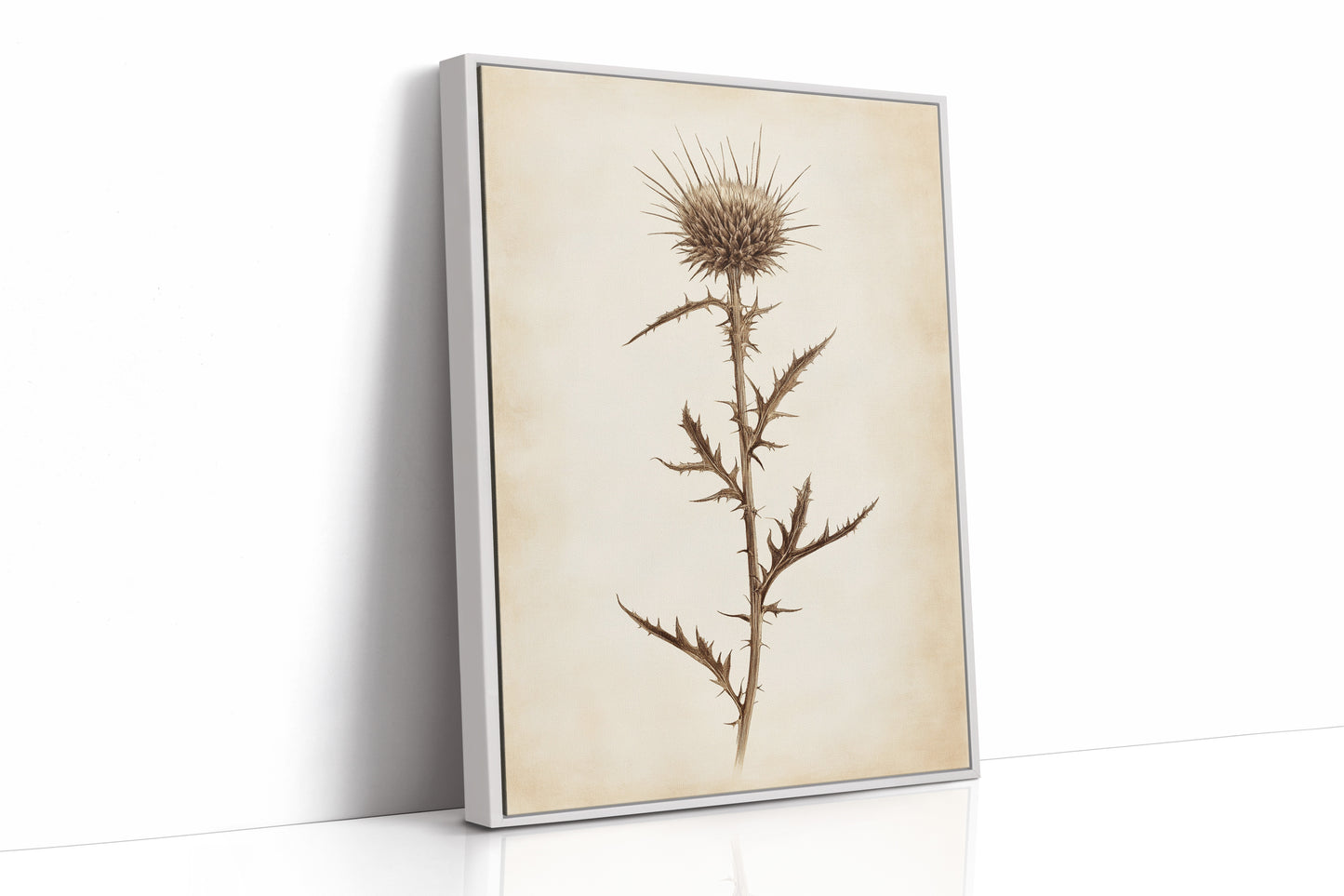 White Framed Canvas image 1