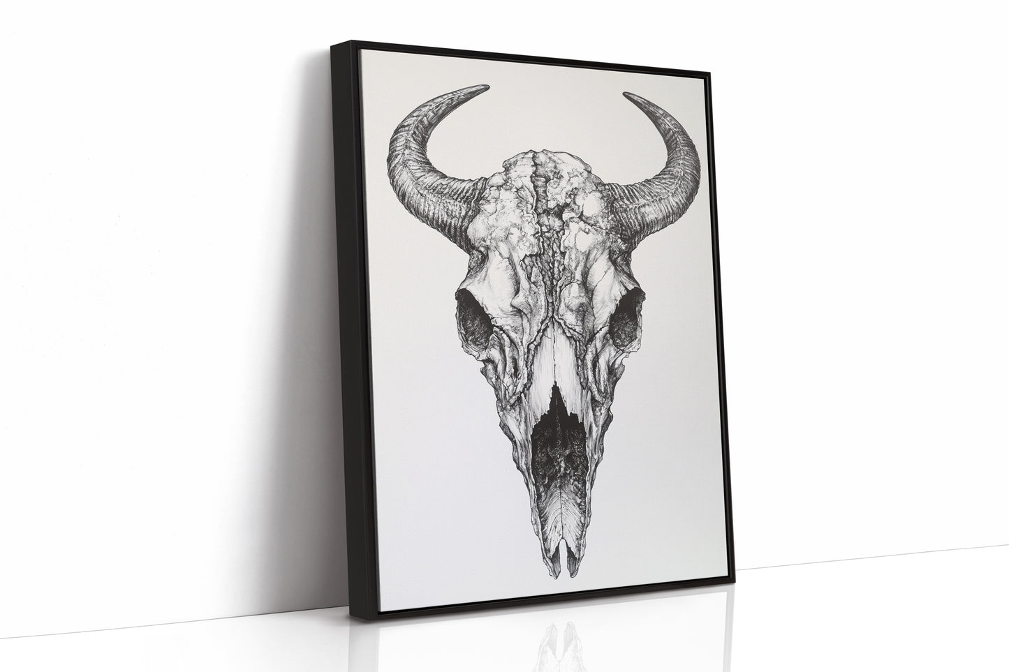 Black Framed Canvas image 1