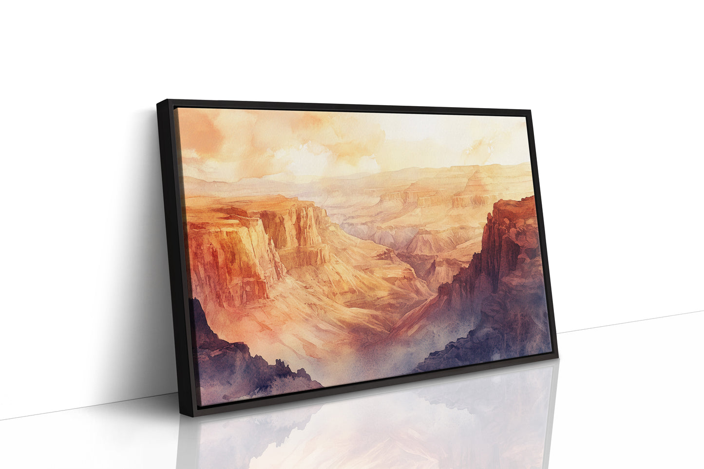 Black Framed Canvas image 1