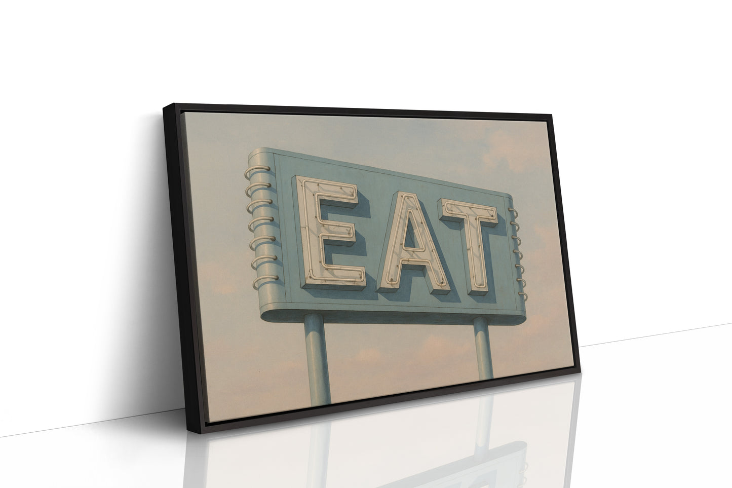 Black Framed Canvas image 1