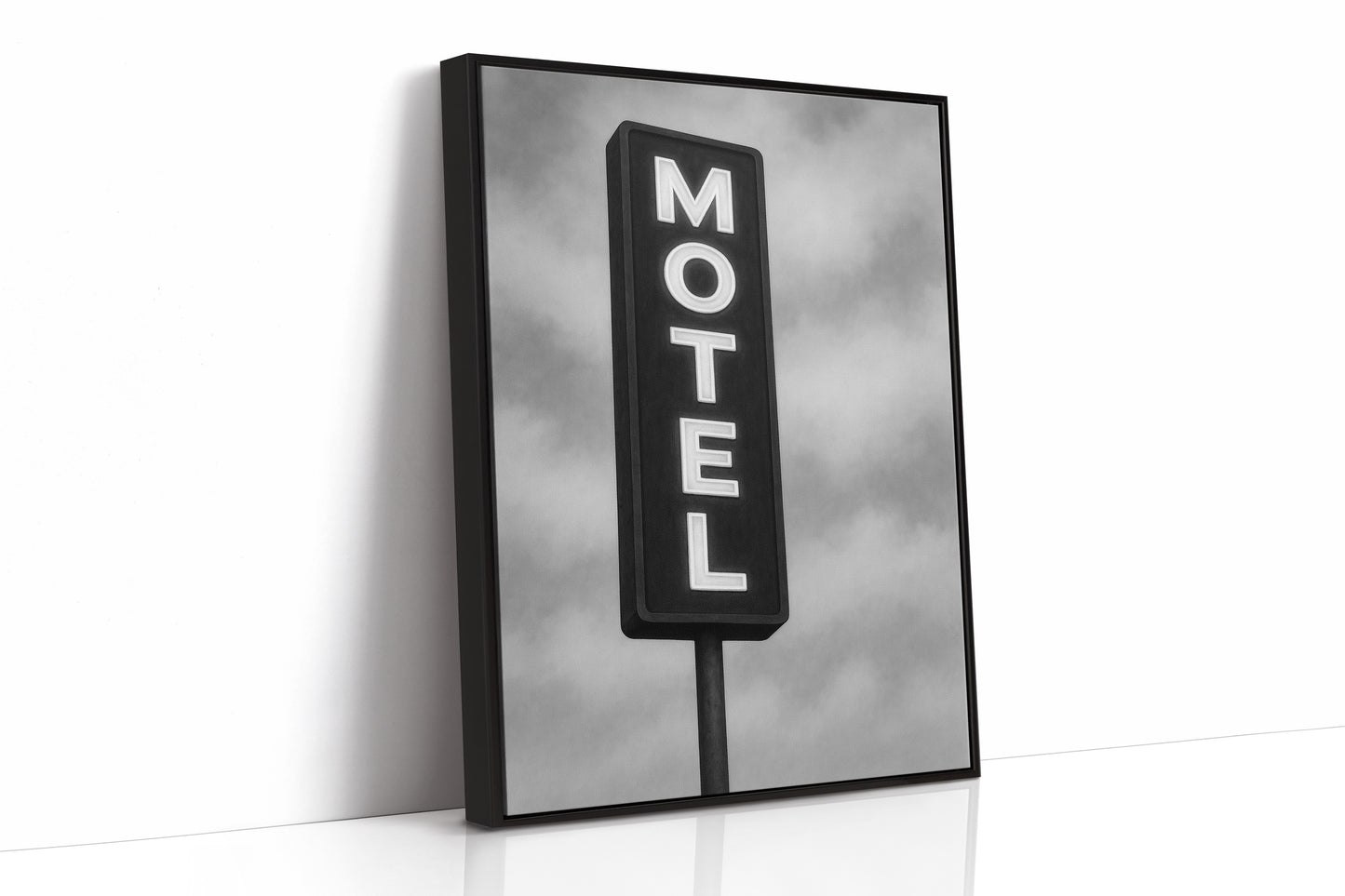 Black Framed Canvas image 1