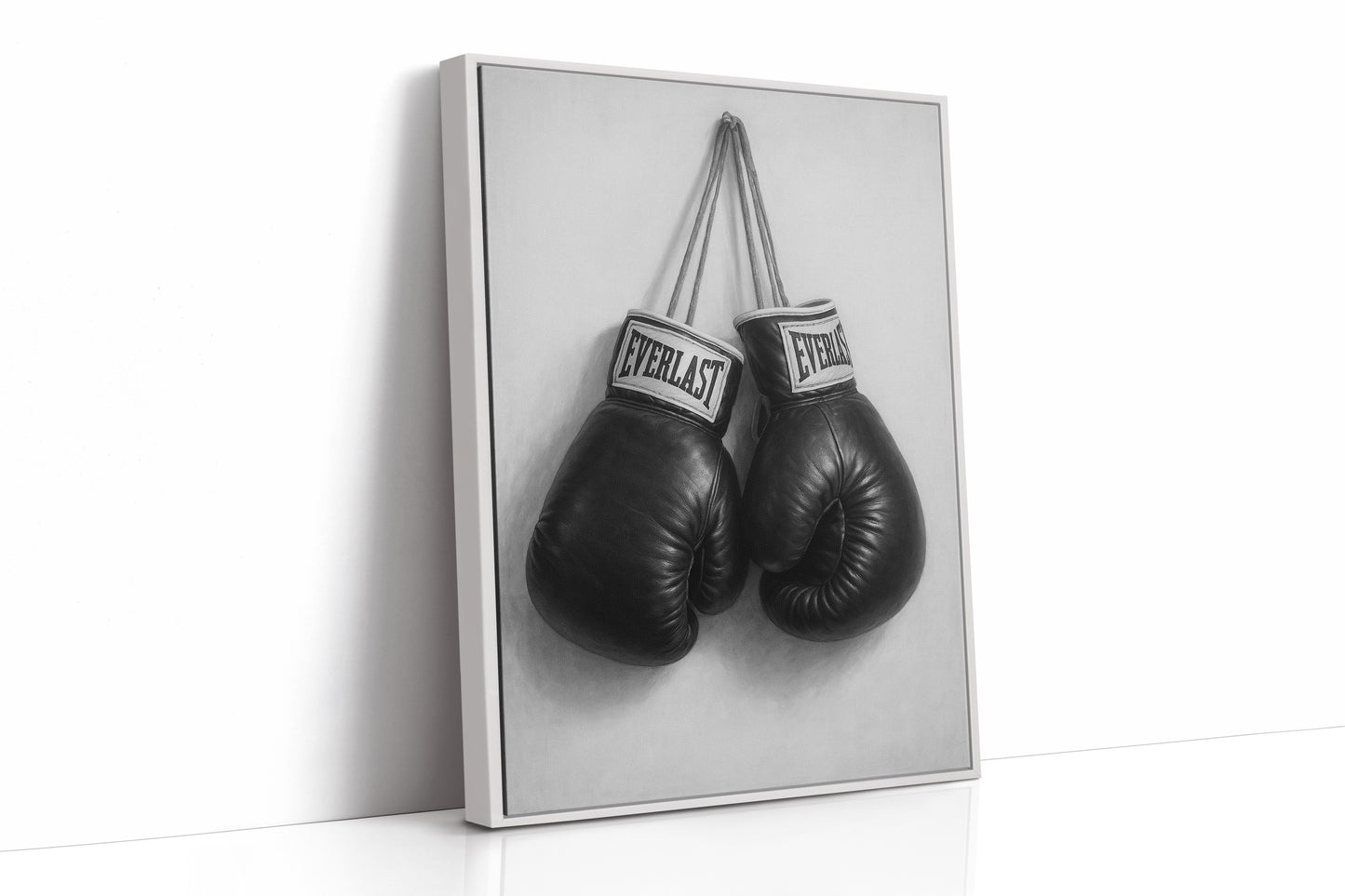 White Framed Canvas image 1