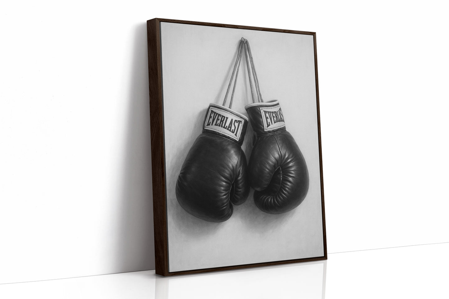 Brown Framed Canvas image 1