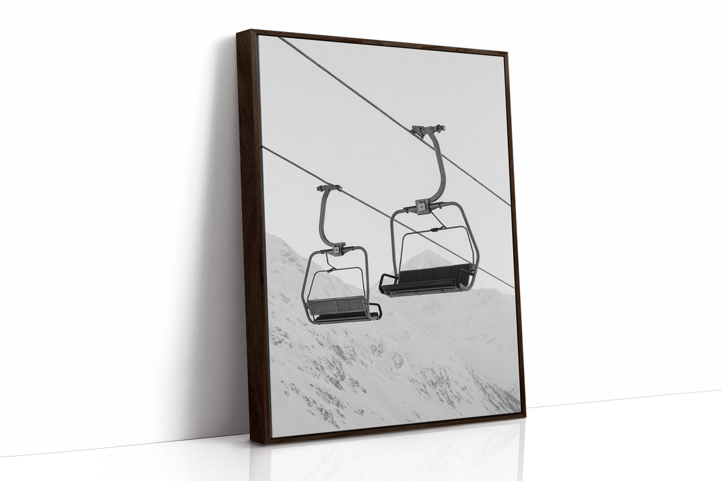 Brown Framed Canvas image 1