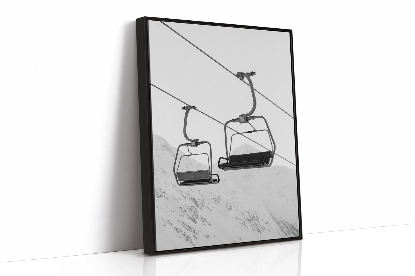 Black Framed Canvas image 1