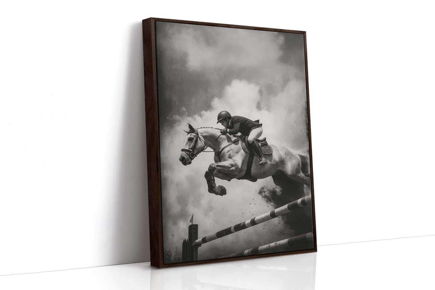 Brown Framed Canvas image 1