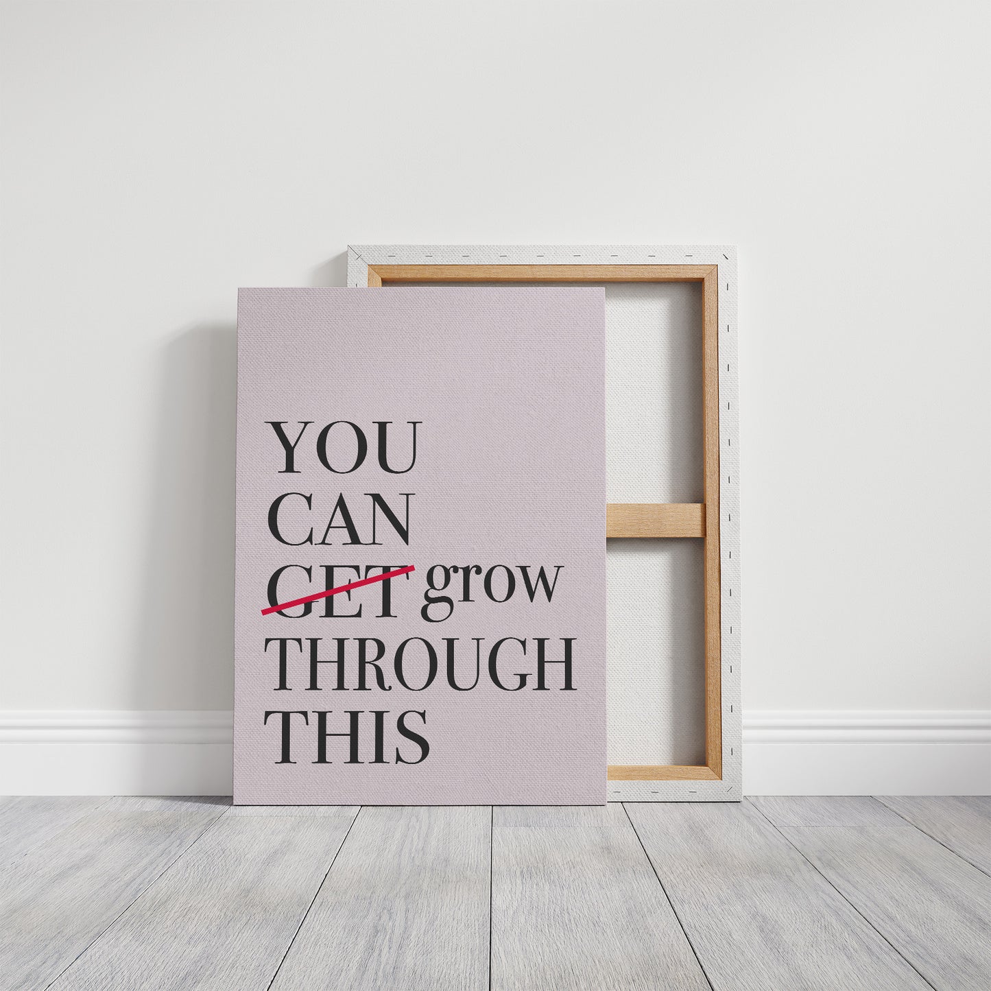 Grow, Not Just Get, Through (Serif)