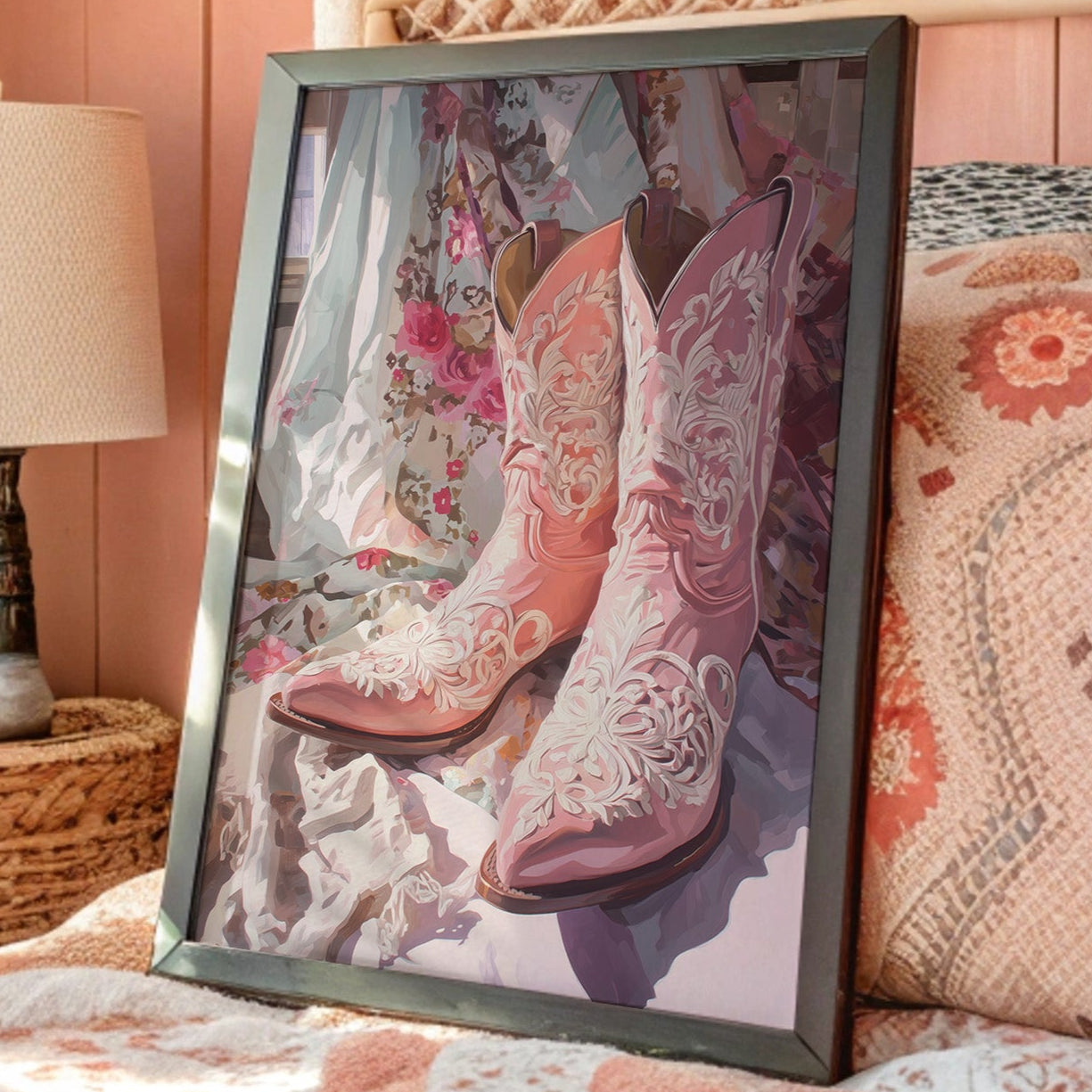Roses Dance On Wedding Boots