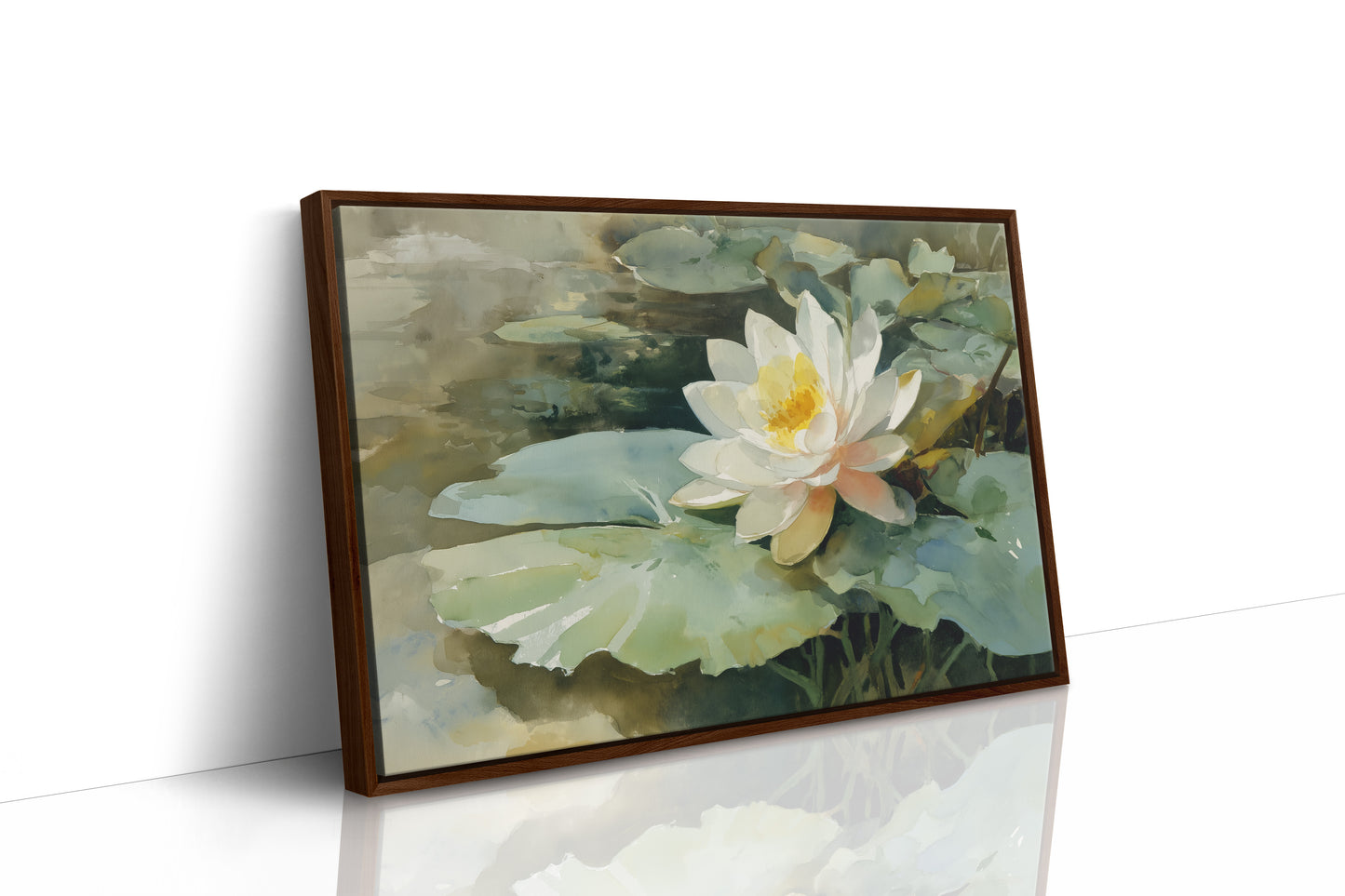 Stillness on the Lily Pond