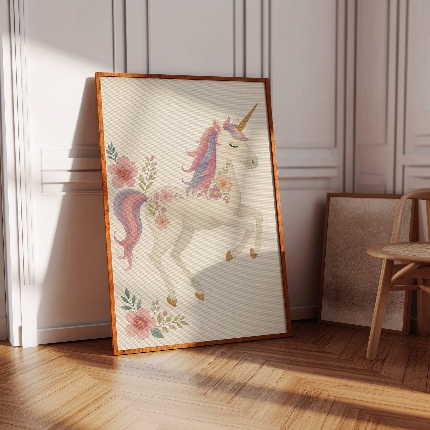 Blossom Mane Unicorn in Dreamy Pastels