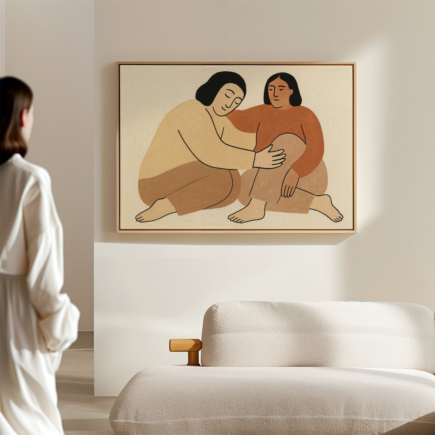 In Gentle Company Friendship Print