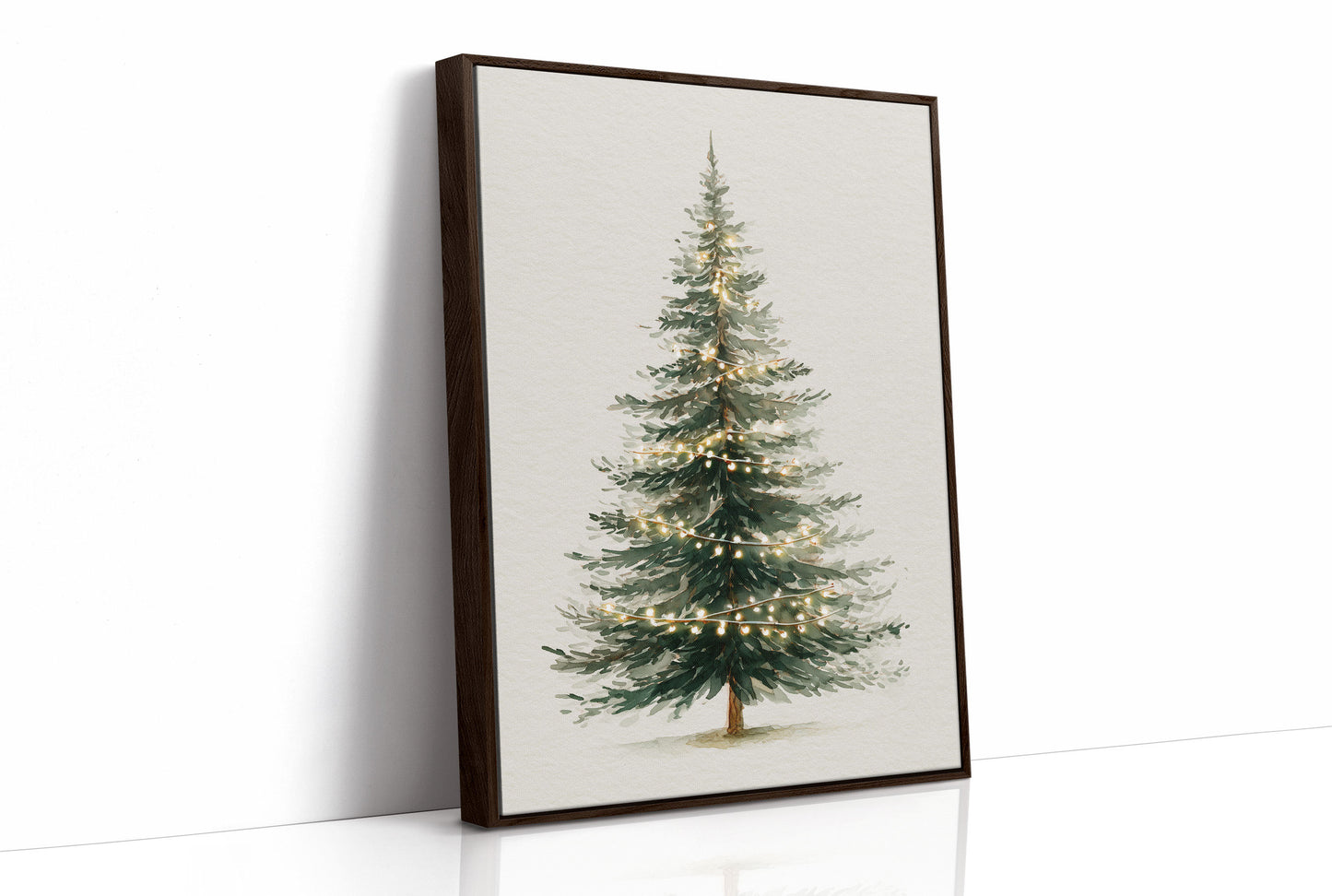 Evergreen Lights Dance Through Winter