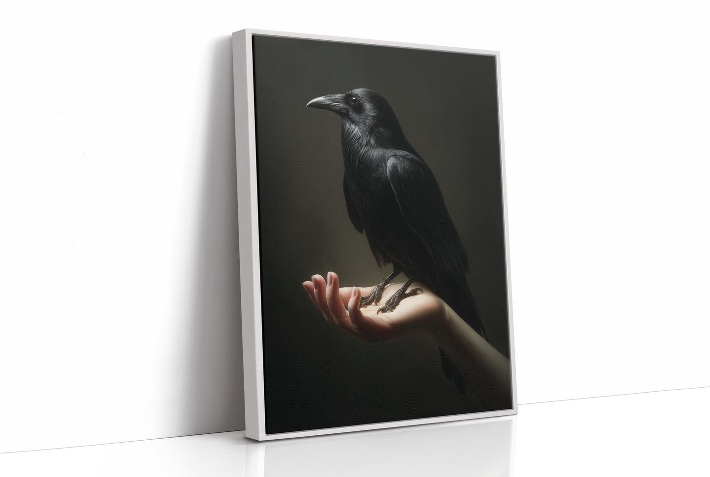 Ancient Wisdom Perches On Palm