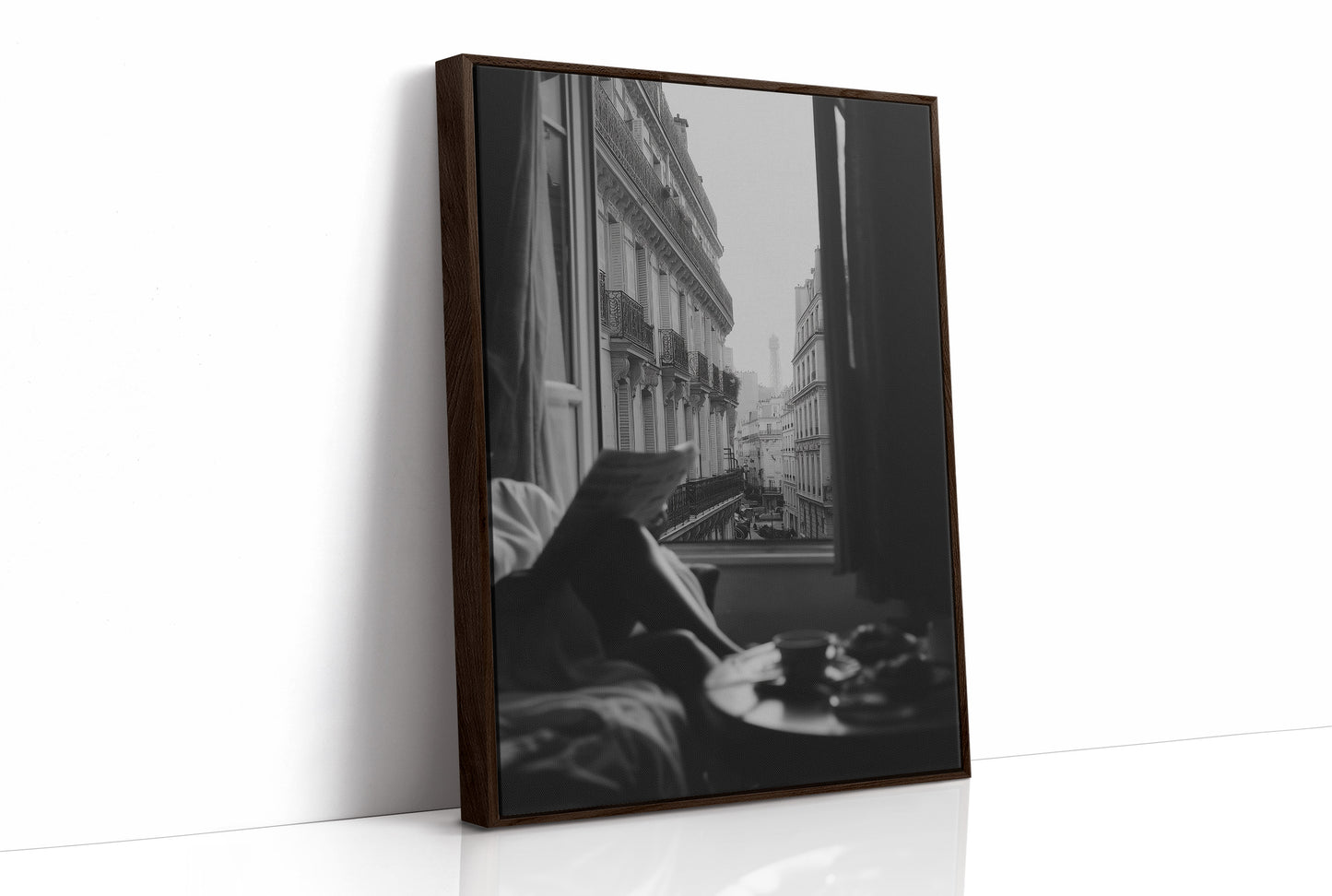 Parisian Reverie: Window to the Eiffel