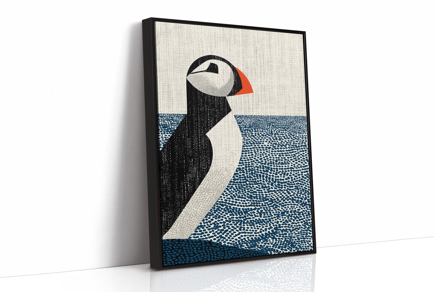 Puffin on the Horizon Line
