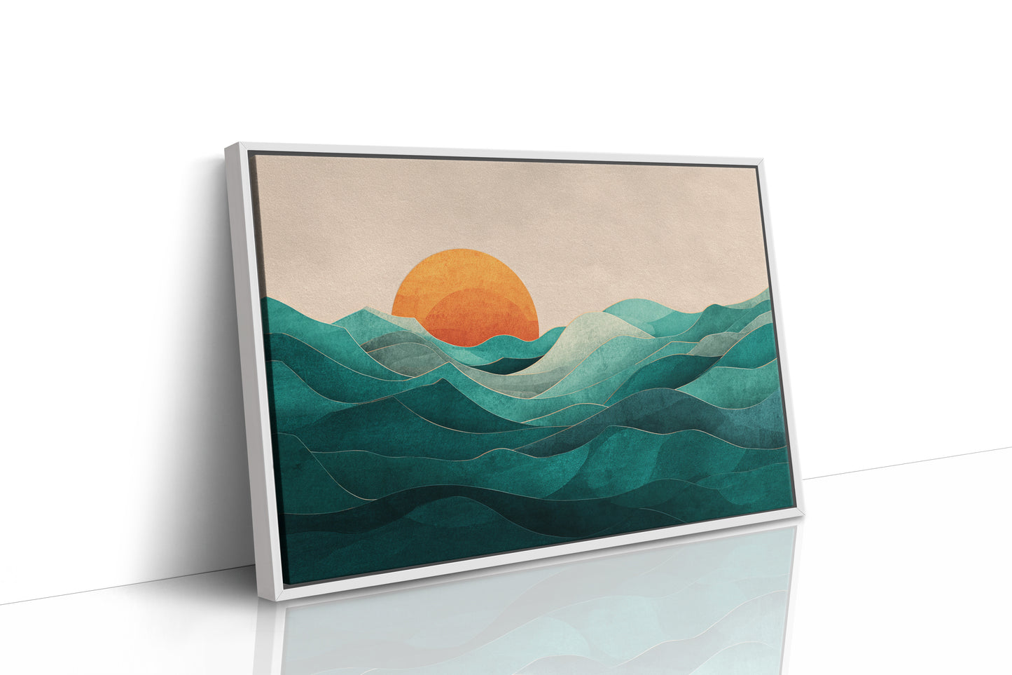 Sunset Over Whispering Waters