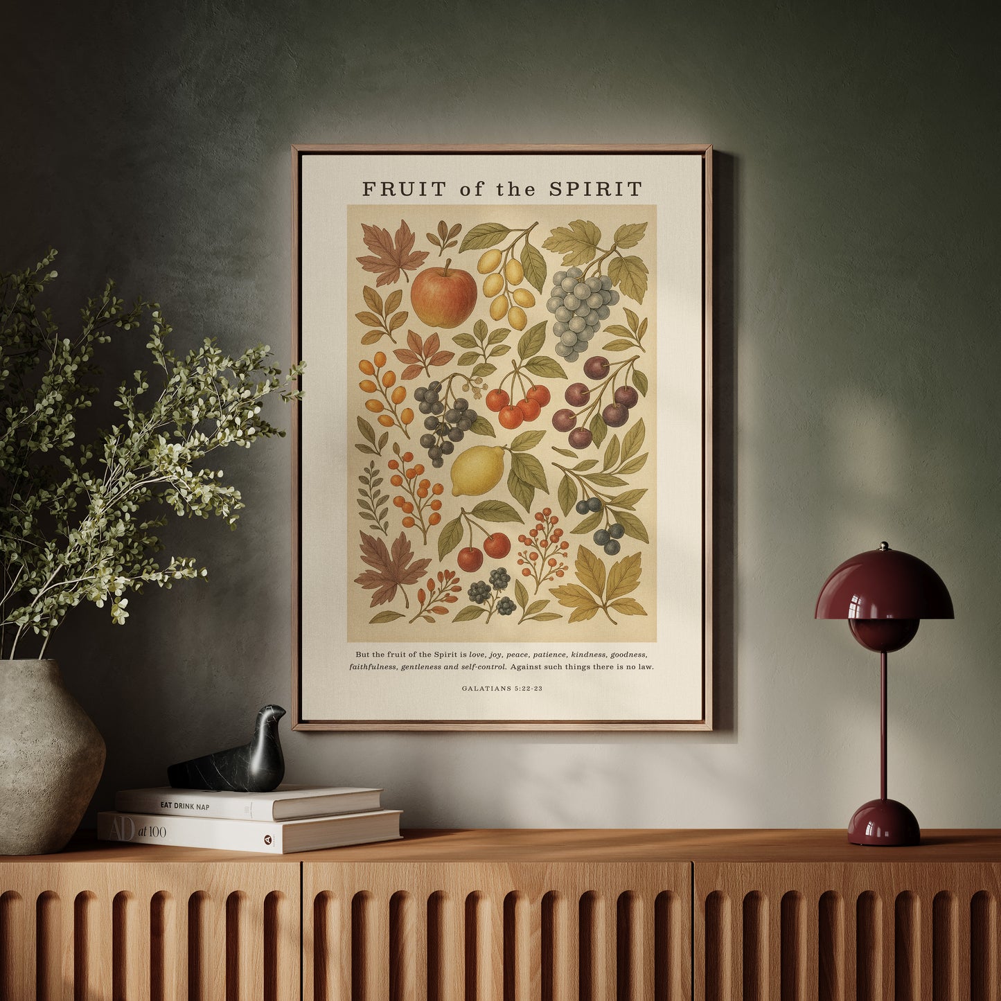 Fruit of the Spirit Botanical Print