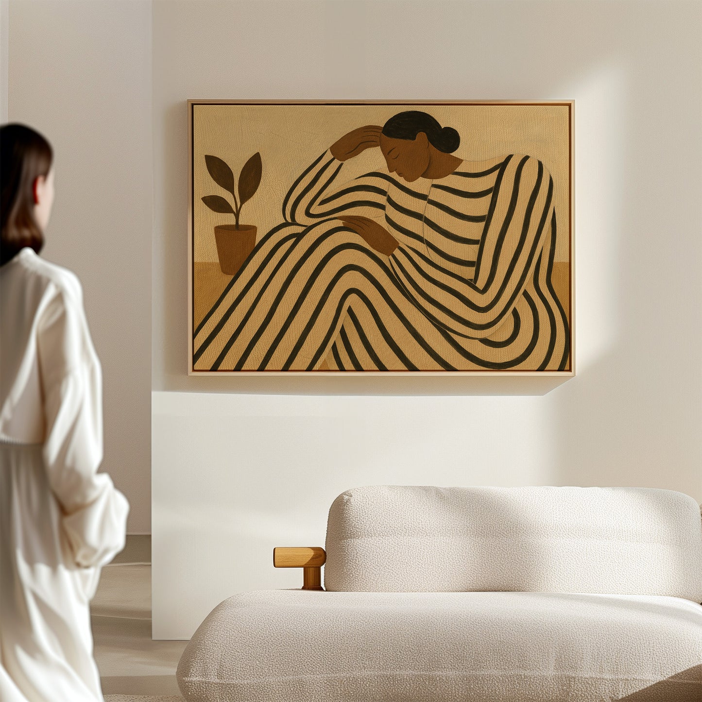 Striped Silence and Stillness