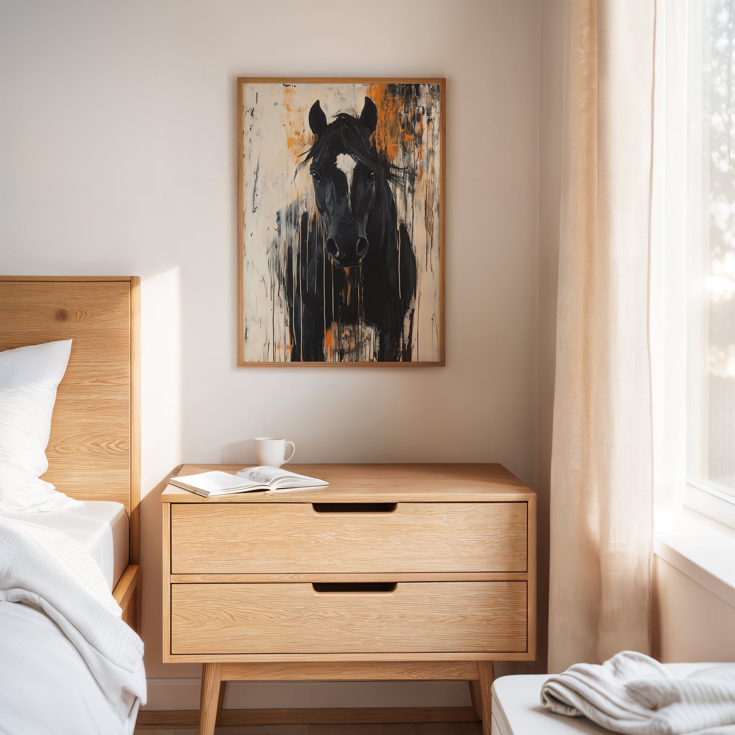 Burnt Sienna Blaze Stallion