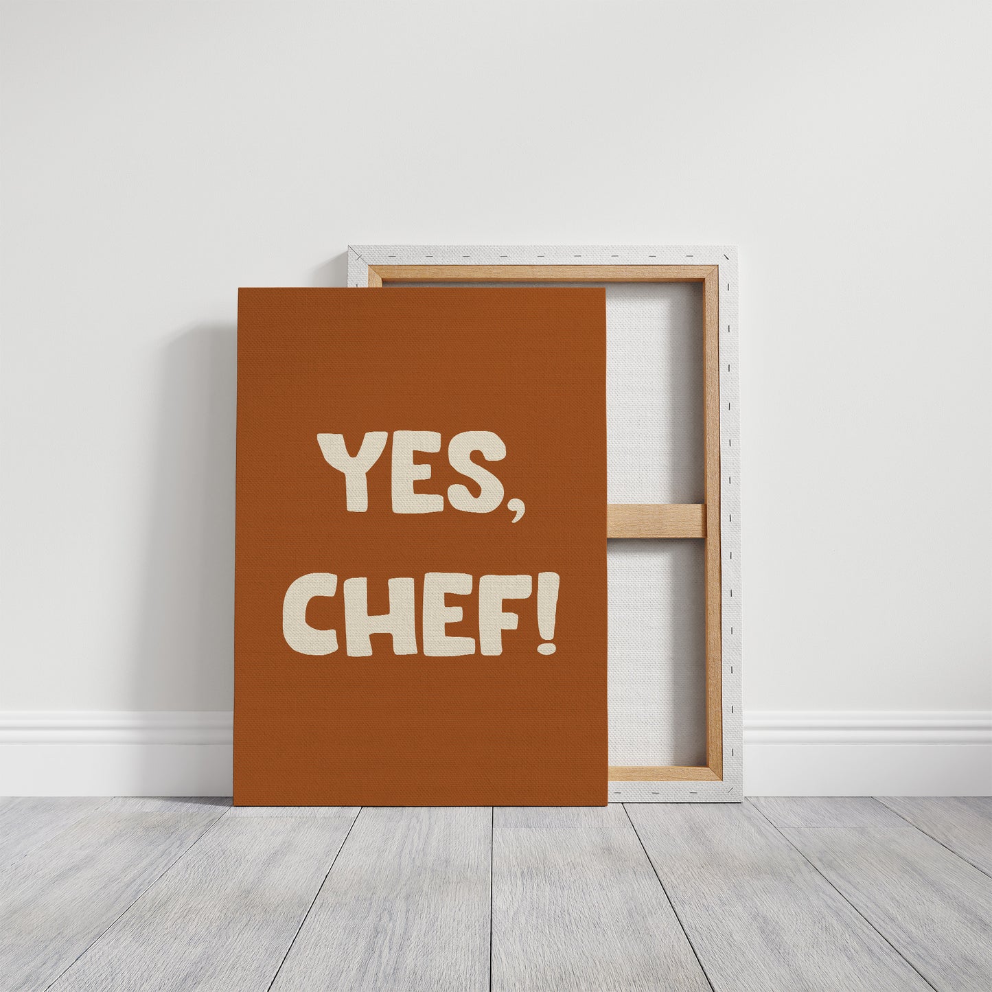 Yes, Chef! (Rust Orange)