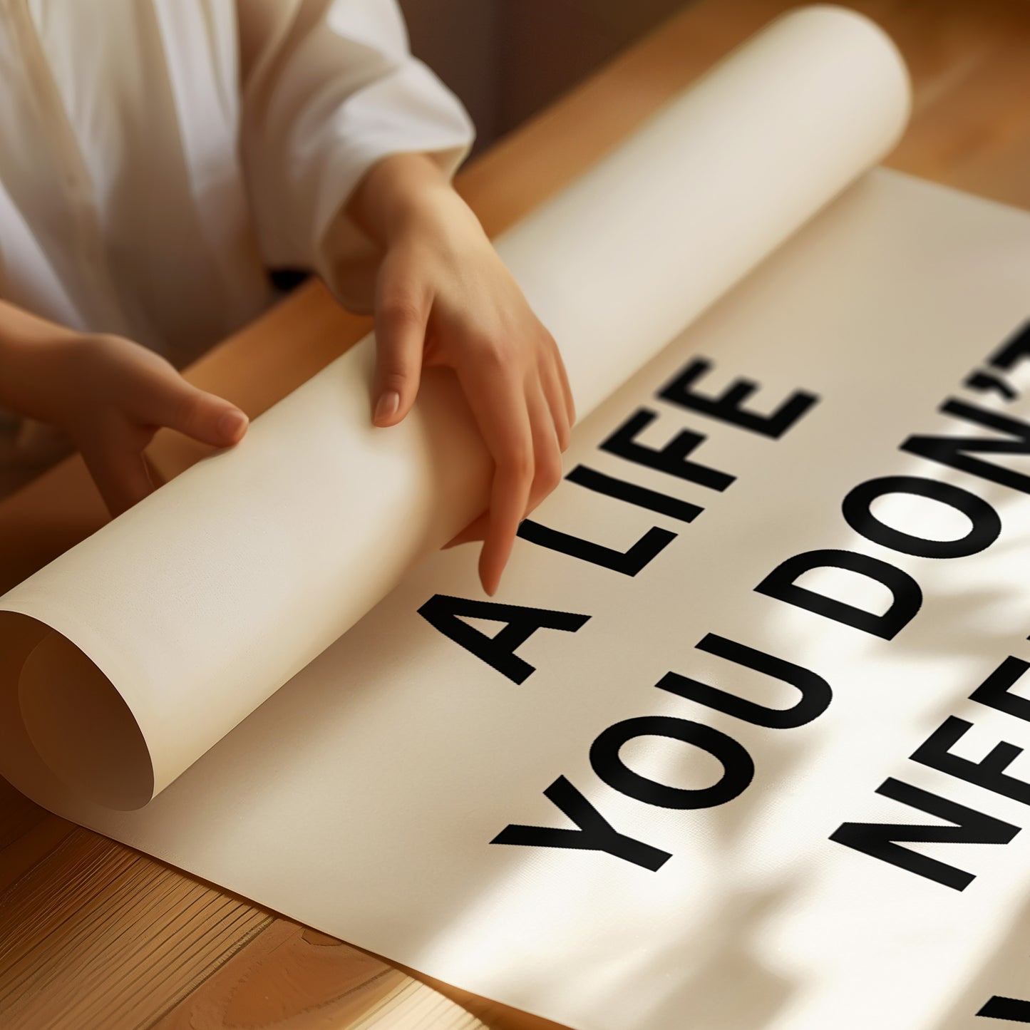 Create a Life You Love Quote Print